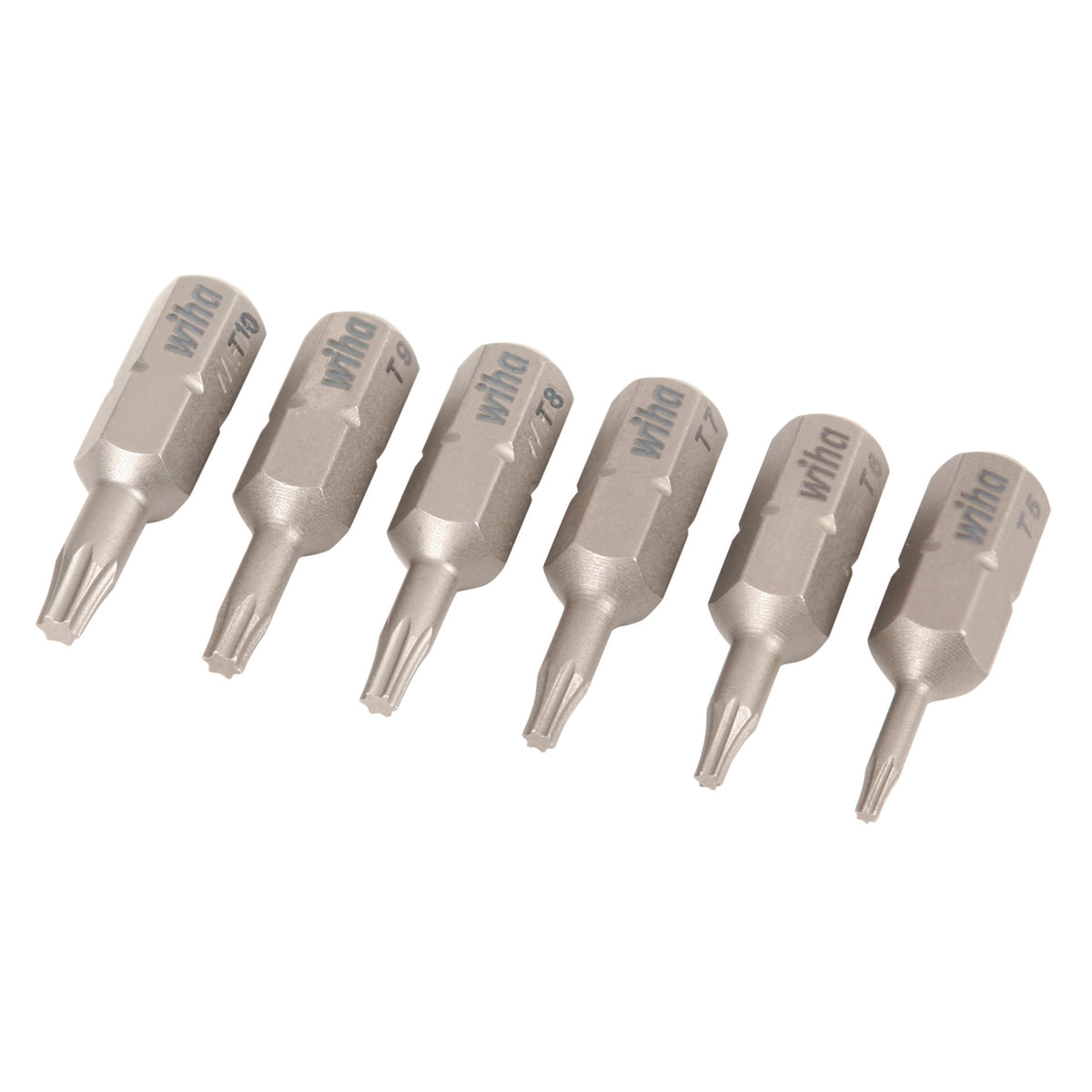 Wiha 71570 Torx® Insert Bit T5 - T10 (6 Pk)