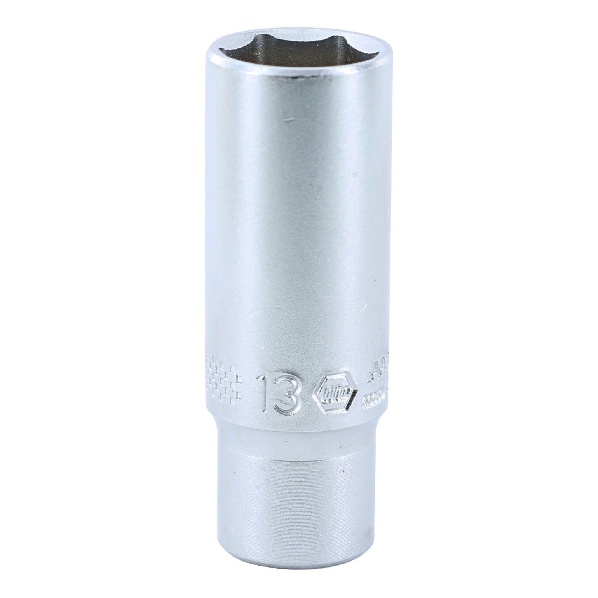 6 Point - 1/4 Inch Drive Deep Socket - 13.0mm x 50mm