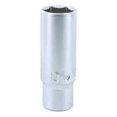 Wiha 33350 6 Point - 1/4 Inch Drive Deep Socket - 13.0mm x 50mm