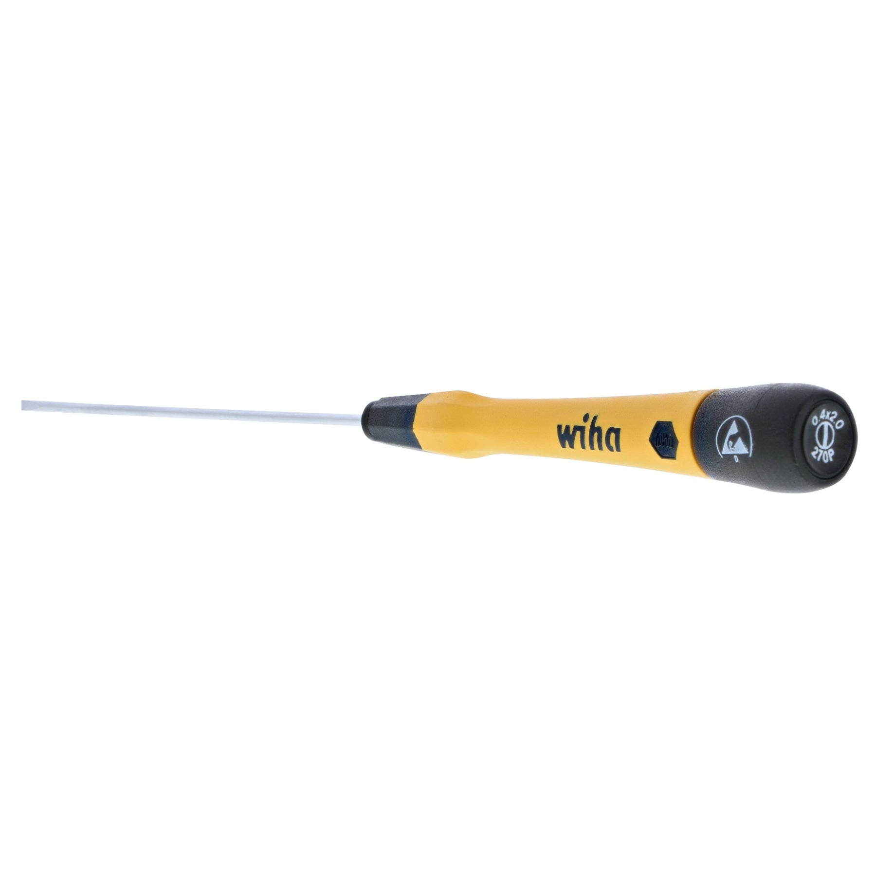 ESD Safe PicoFinish Precision Screwdriver - Slotted 2.0mm x 100mm