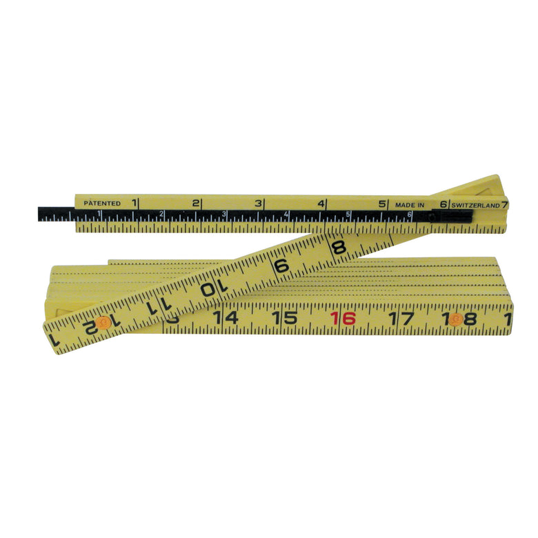 MaxiFlex 6 Feet Folding Ruler Outside Read with 6 Inch Depth Extension