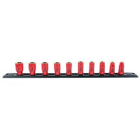 10 Piece Insulated Socket Set 1/4" Drive -  METRIC