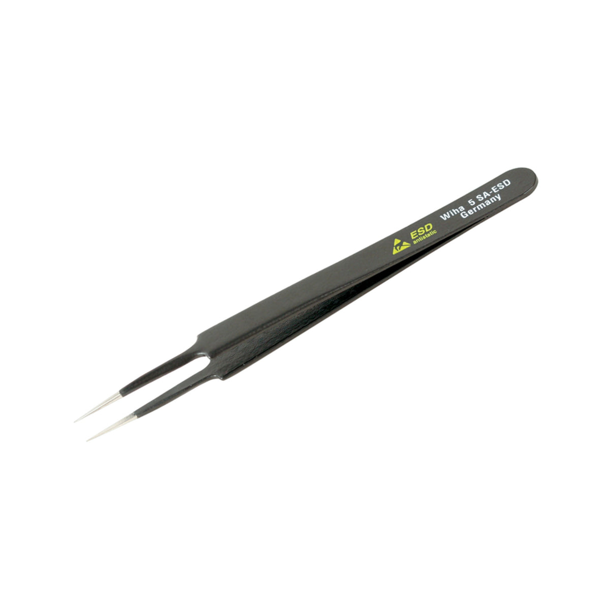 Wiha 44509 ESD Safe Tweezers 5 SA - 110mm