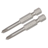 Wiha 71455 Xeno Terminal Block Bit #1 - 50mm -  2 Pack