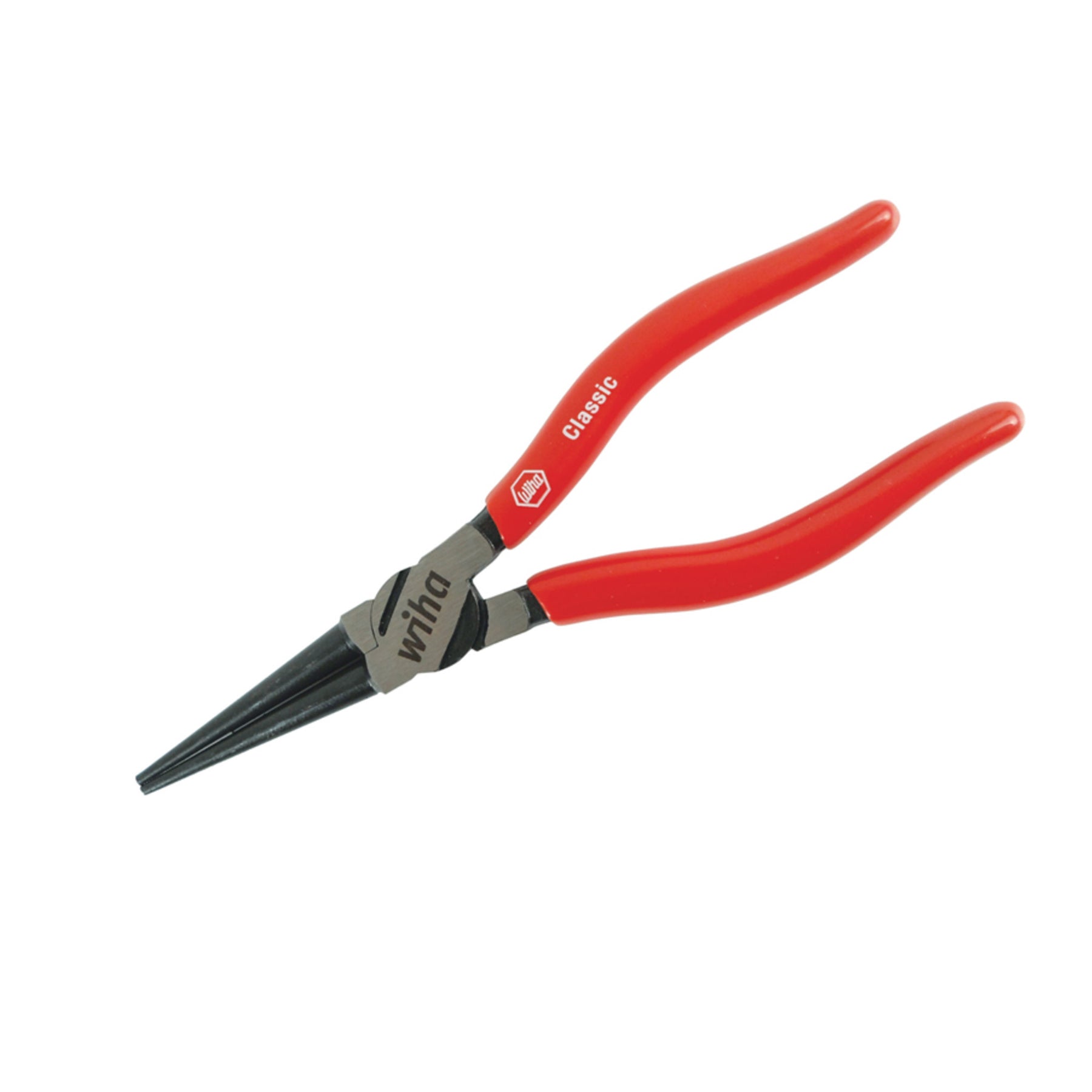 Wiha 32633 Classic Grip Long Round Nose Pliers 6.3"