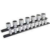 Wiha 33890 21 Piece 1/2" Drive Socket Set - SAE