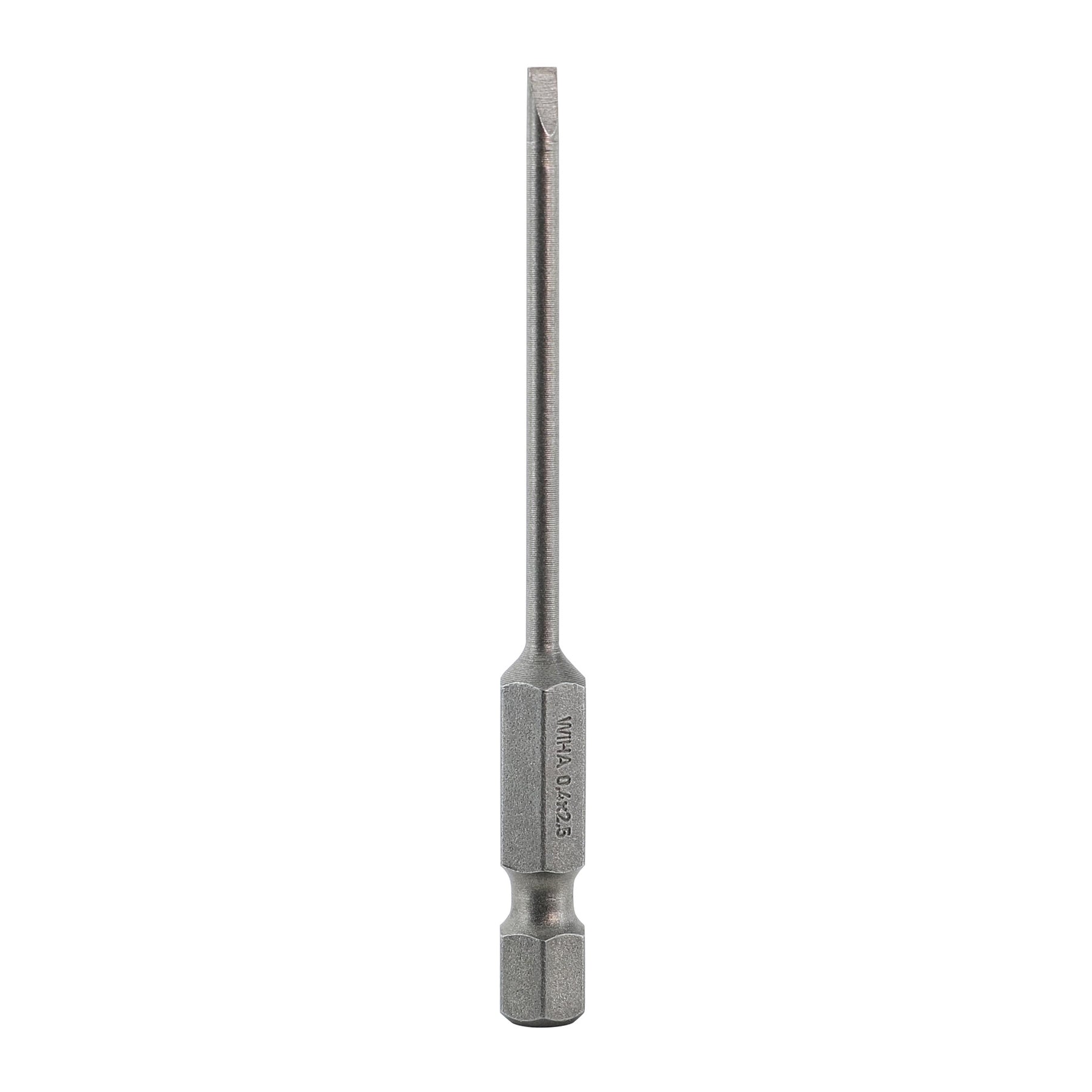 Wiha 74033 Slotted Bit 2.5 - 70mm - 10 Pack