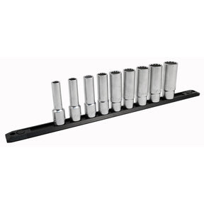 19 Piece 1/2" Drive Deep Socket Set - SAE