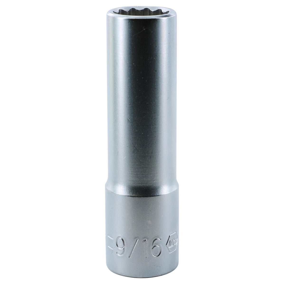 Wiha 33854 12 Point - 1/2" Drive Deep Socket 9/16"