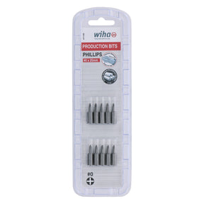 Phillips Bit #0 - 25mm - 10 Pack