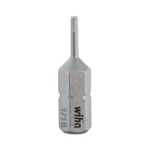 Wiha 71326 Hex Bit 1/16 - 25mm - 10 Pack