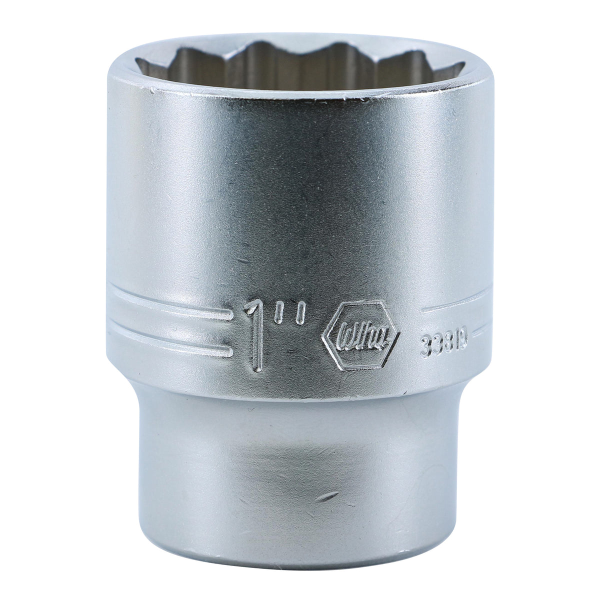 Wiha 33819 12 Point - 1/2" Drive Socket 1"