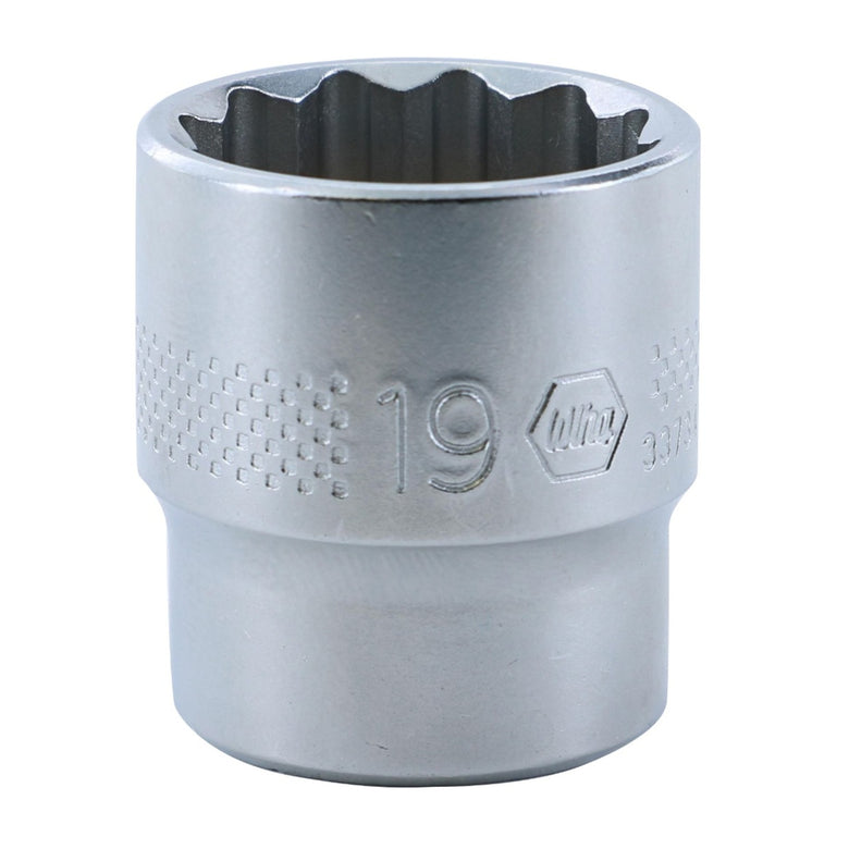 12 Point - 3/8 Inch Drive Socket - 19.0mm