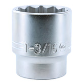 Wiha 33822 12 Point - 1/2" Drive Socket 1-3/16"