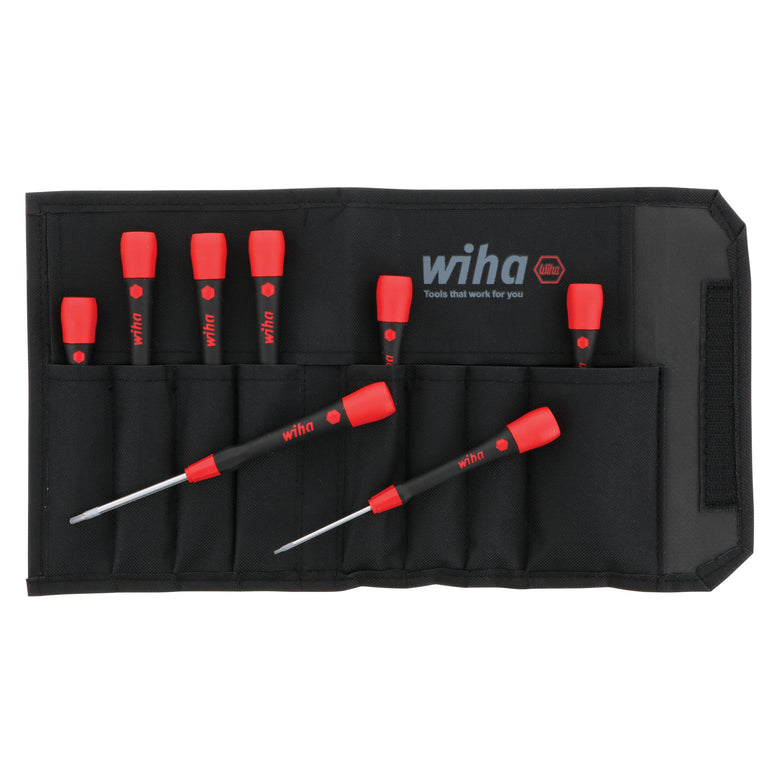 8 Piece PicoFinish Precision Hex Screwdriver Set - SAE