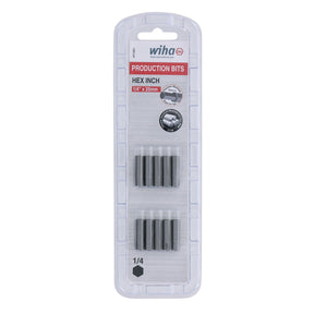 Hex Bit 1/4 - 25mm - 10 Pack