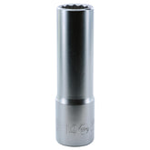 Wiha 33870 12 Point - 1/2" Drive Deep Socket 14.0mm