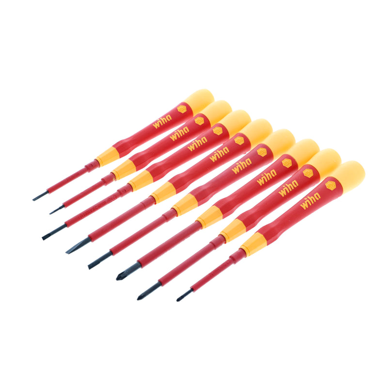 8 Piece Insulated PicoFinish Precision Screwdriver Set