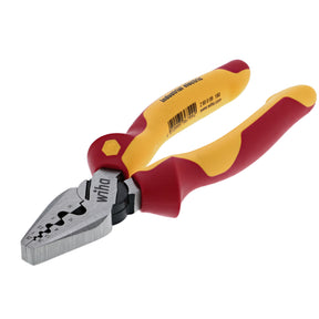 Insulated Industrial Crimping Pliers 7"