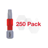Wiha 76586 MaxxTor Impact Bit Torx T20 - 29mm - 250 Pack