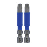 Wiha 70222 TerminatorBlue Impact Bit Torx T30 - 2 Inch - 2 Pack