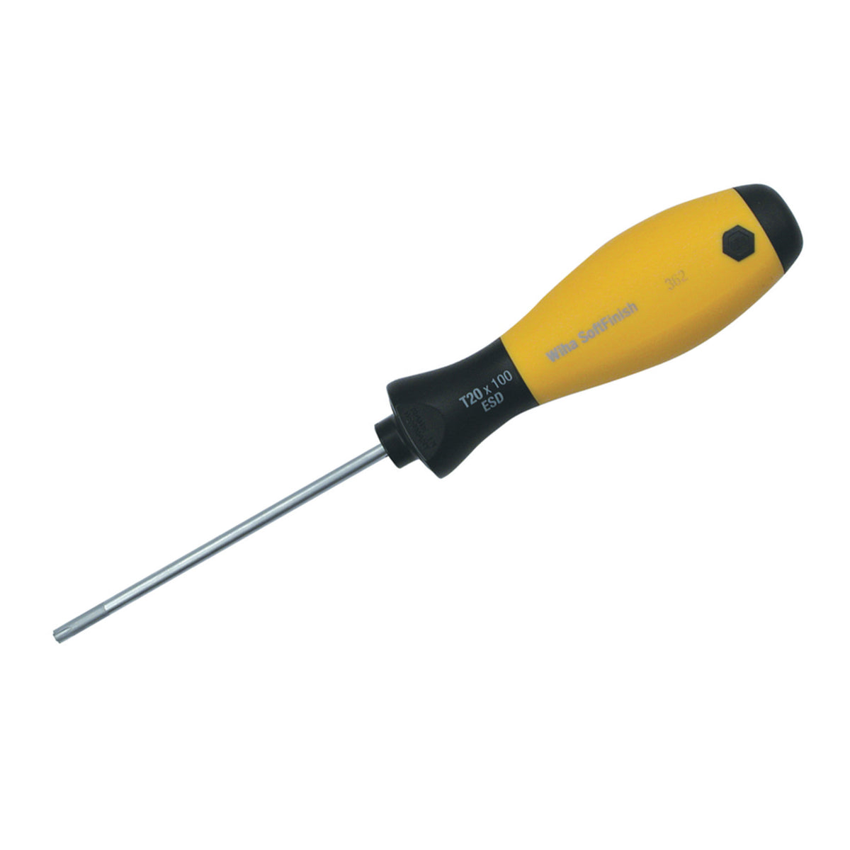 Wiha 36219 ESD Safe SoftFinish Torx Screwdriver T15