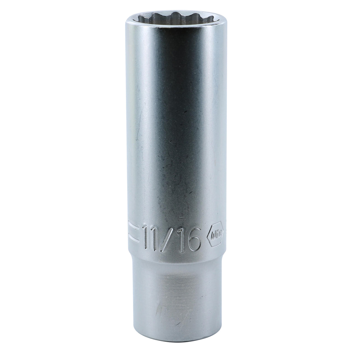 Wiha 33856 12 Point - 1/2" Drive Deep Socket 11/16"