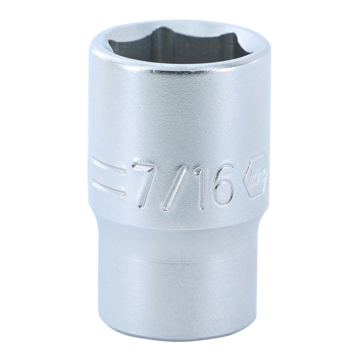 Wiha 33313 6 Point - 1/4 Inch Drive Socket - 7/16" x 25mm