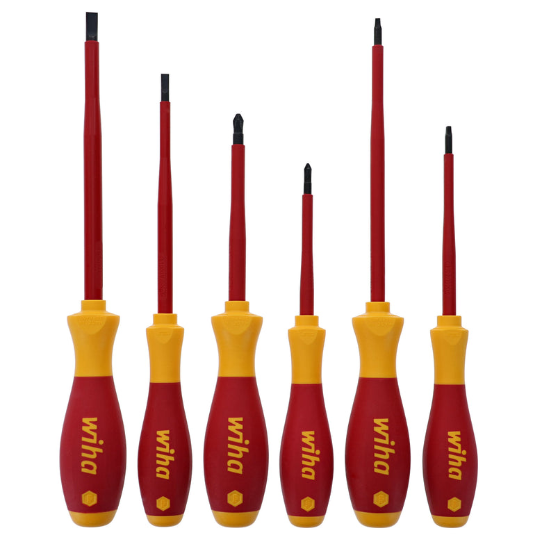 6 Piece Insulated SoftFinish Screwdriver Set