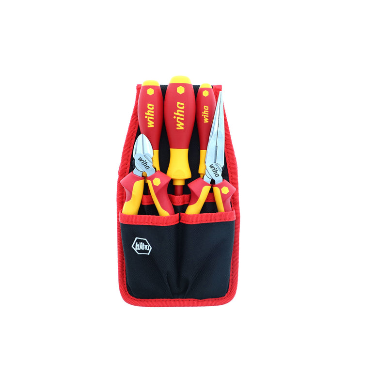 5 Piece Insulated Pliers Cutters and Screwdriver Set