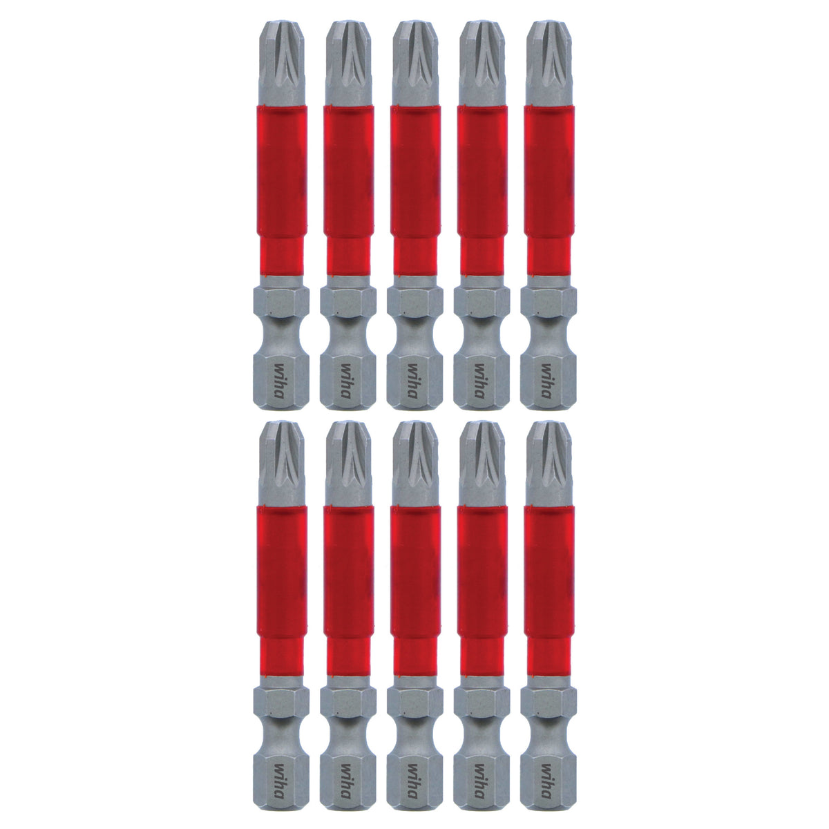 Wiha 76550 MaxxTor Impact Bit Pozidriv #3 x 49mm - 10 Pack