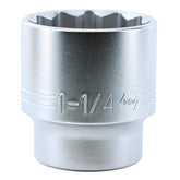 Wiha 33823 12 Point - 1/2" Drive Socket 1-1/4"