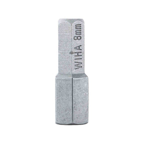 Wiha 71946 Security Hex Bit 8.0 - 25mm - 10 Pack