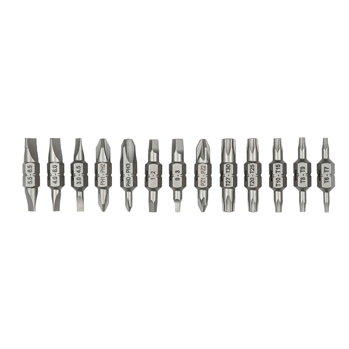 Wiha 77781 13 Piece Double End Bit Reload Set for Technicians 26-In-1 Ultra Driver (77791)