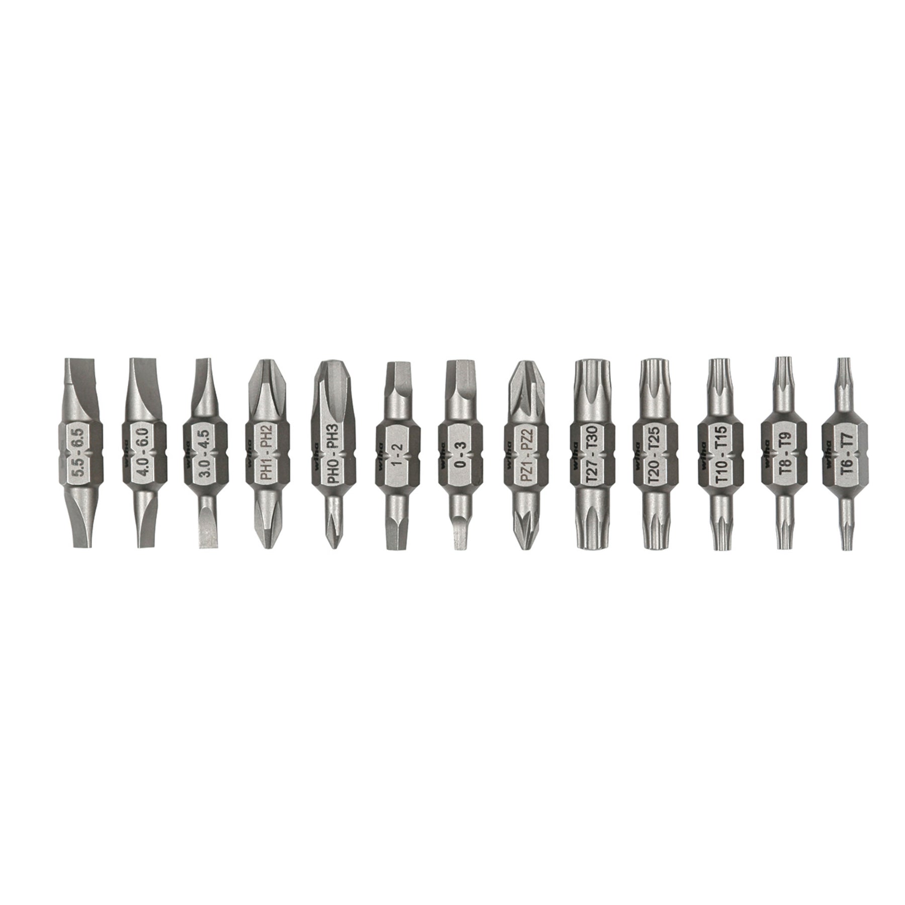 Wiha 77781 13 Piece Double End Bit Reload Set for Technicians 26-In-1 Ultra Driver (77791)