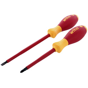 2 Piece Insulated Slotted and Phillips Screwdriver Set