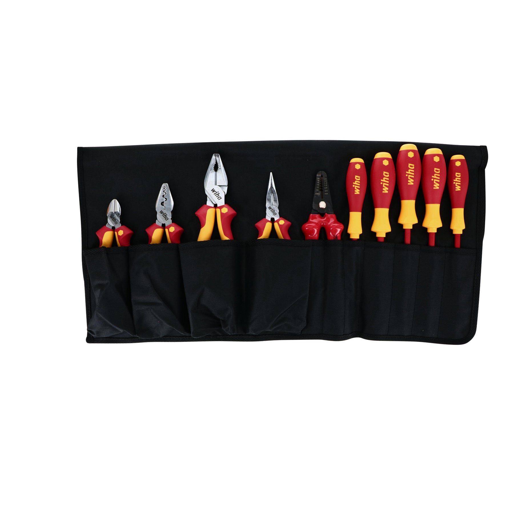 10 Piece Insulated Pliers and Screwdriver Set with Square Driver