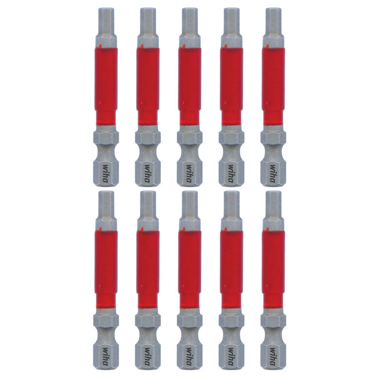 MaxxTor Impact Power Bit Hex 5/32" x 49mm 10 Pack