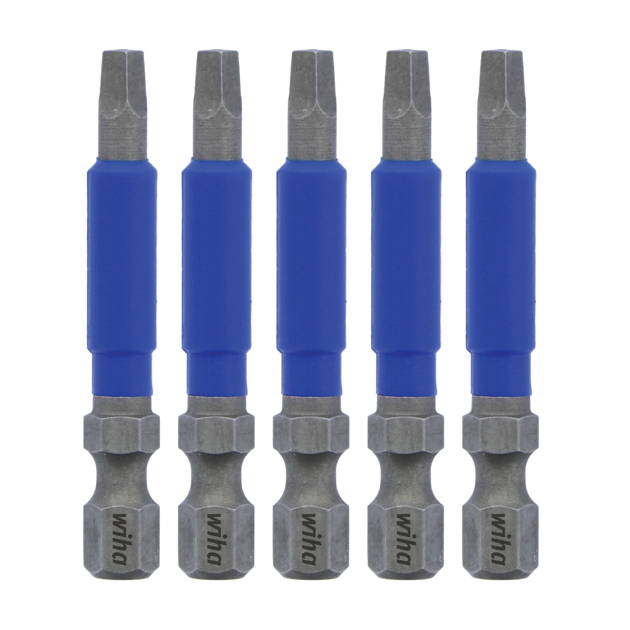 TerminatorBlue Impact Bit Square #2 - 2 Inch - 5 Pack