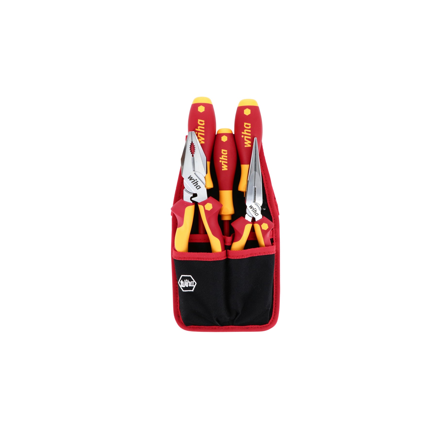 5 Piece Insulated Pliers and Cutters with SlimLine Screwdrivers Set