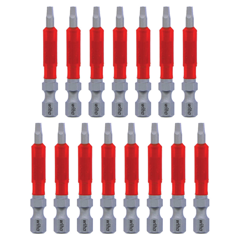 MaxxTor Impact Bit Square #1 - 49mm - 15 Pack