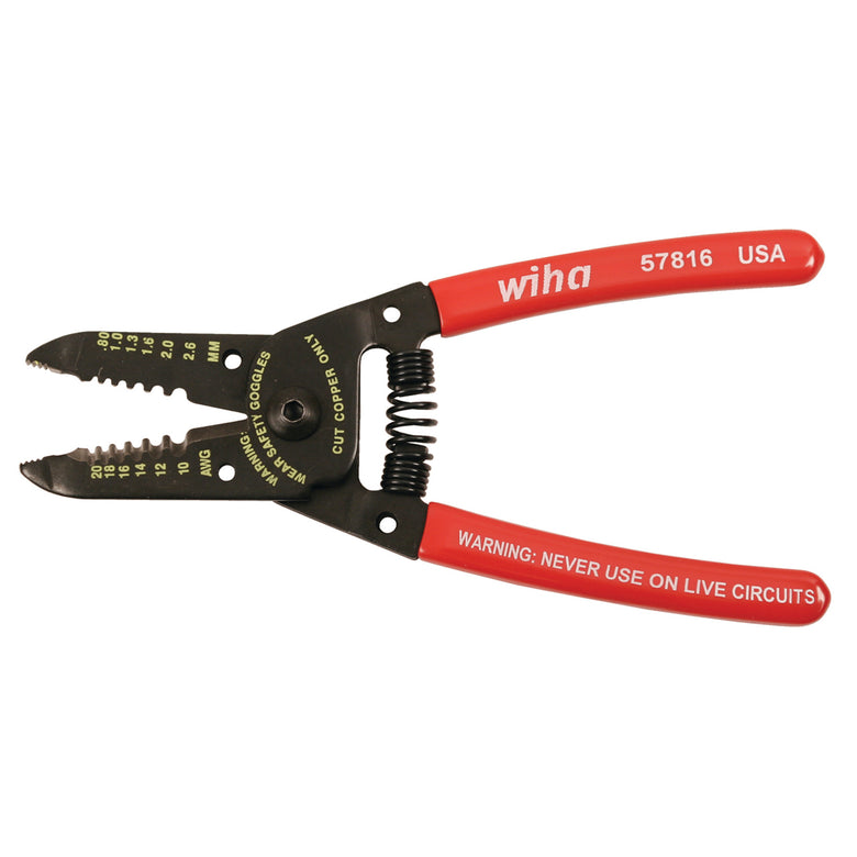 Classic Grip Wire Strippers/Cutters 6.0"