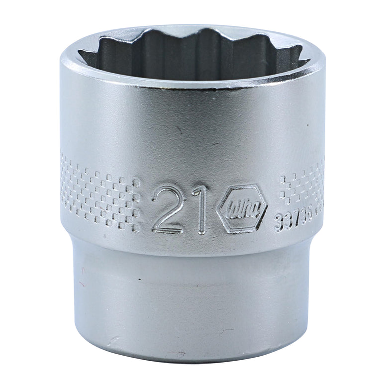 12 Point - 3/8 Inch Drive Socket - 21.0mm