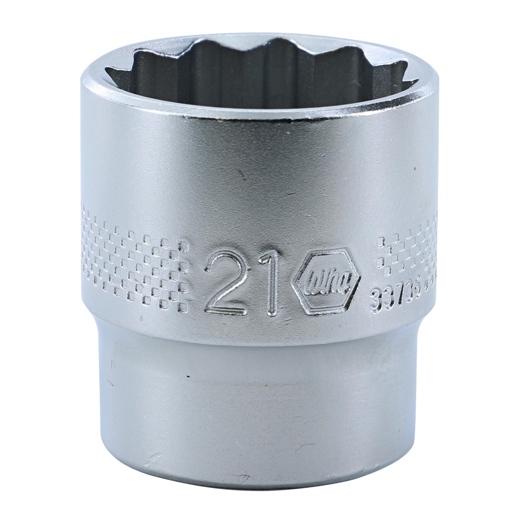 Wiha 33736 12 Point - 3/8 Inch Drive Socket - 21.0mm