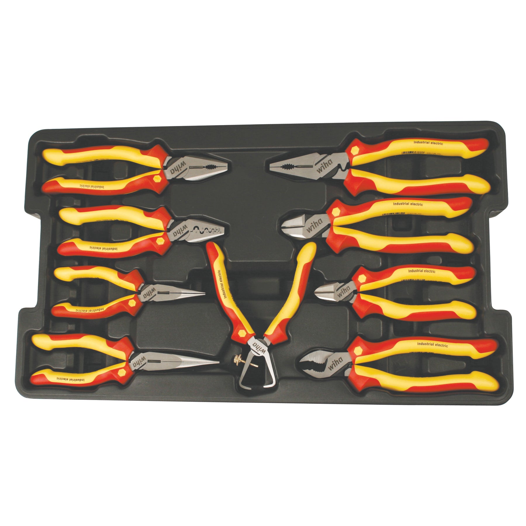 Wiha Plier Set,Insulated,9 Pcs 32999, 1 - Fry's Food Stores