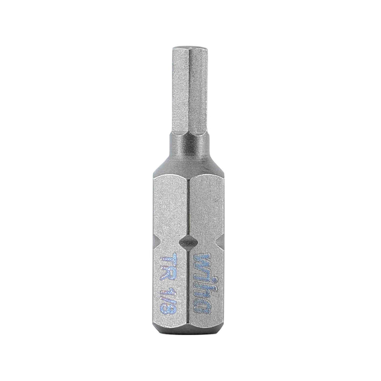 Security Hex Bit 1/8 - 25mm - 10 Pack