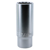 Wiha 33859 12 Point - 1/2" Drive Deep Socket 7/8"