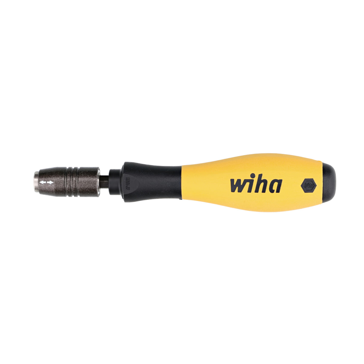 Wiha 38701 SoftFinish ESD CentroFix Bit Holding Driver 1/4" x 38mm