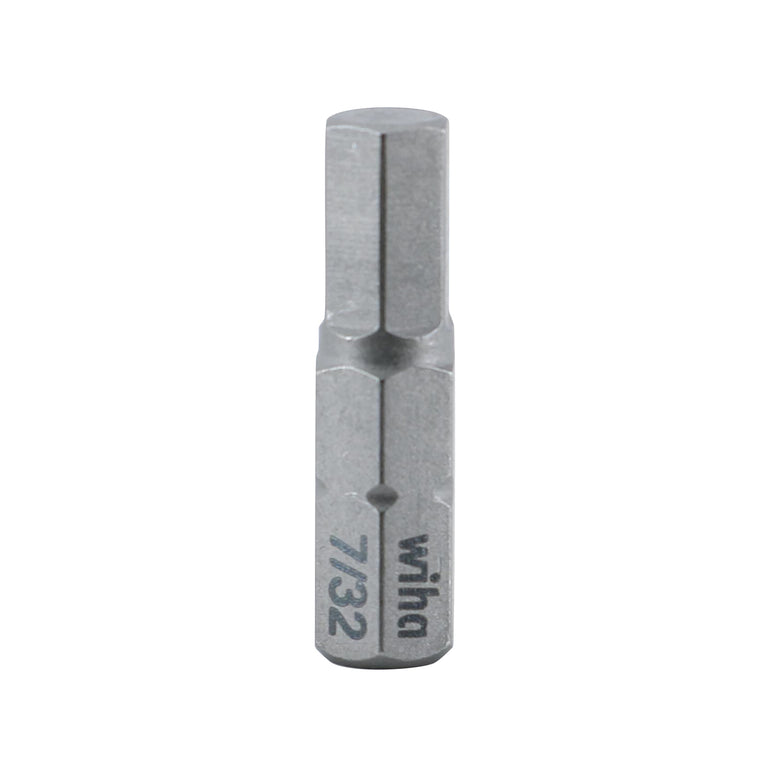 Hex Bit 7/32 - 25mm - 10 Pack