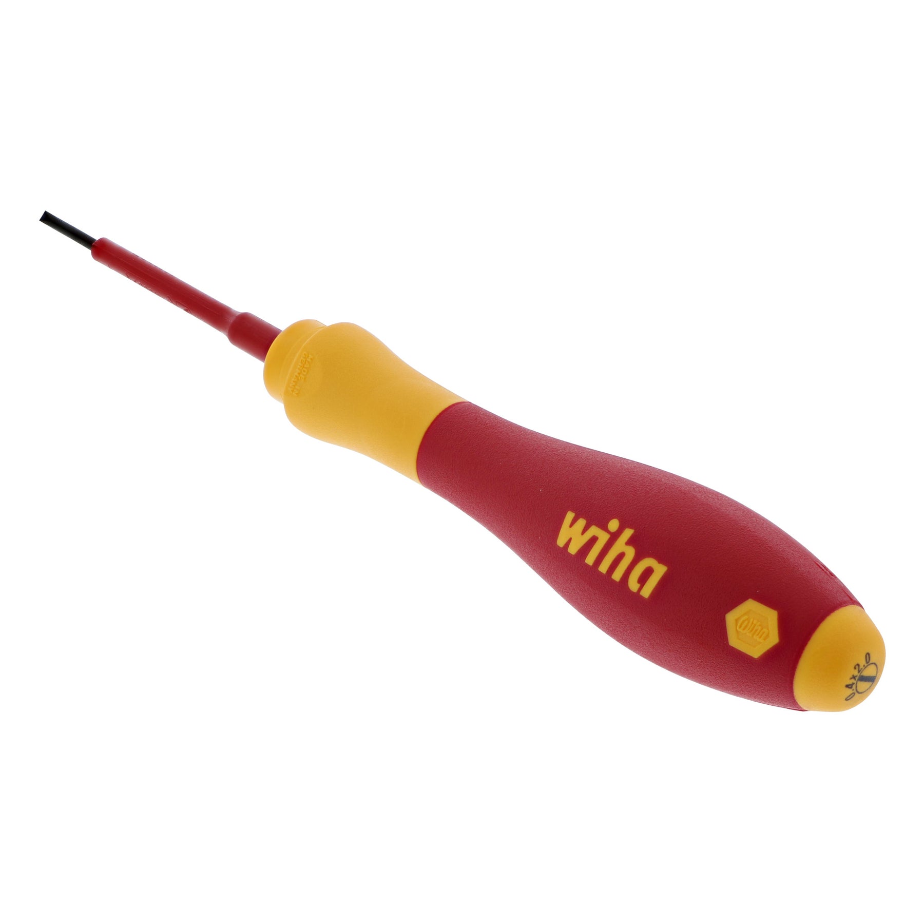 Insulated SoftFinish Slotted Screwdriver 2.0mm x 60mm